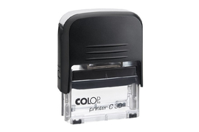 Automātiskais taisnstūra zīmogs Colop C30 Compact (gatavs lietošanai).