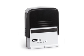 Oriģinālais automātiskais korpuss-turētājs Colop Printer 40 Compact (bez klišejas).