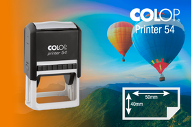 Zīmogs Colop Printer 54, gatavs lietošanai