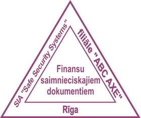 zīmogs Trijstūris