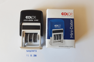 Gatavs zīmogs - datumotājs Mini-Dater Colop 160