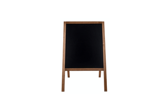 WOODEN A-BOARD SIGN 60X100 (CHALKBOARD)